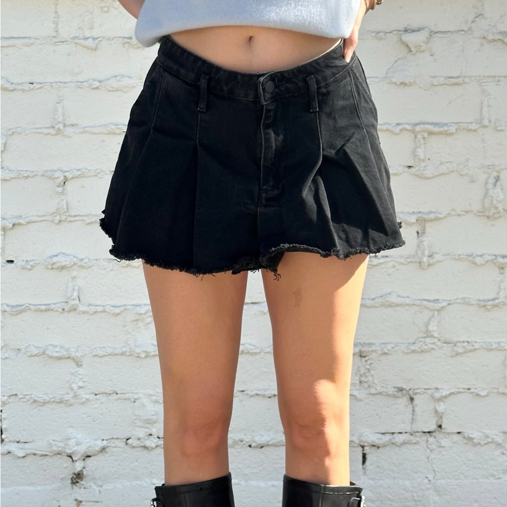 Zara Pleated Mini Skirt
